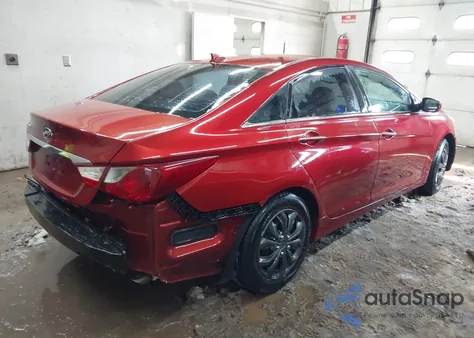 2012 Hyundai Sonata Gls from USA, damaged, VIN 5NPEB4AC6CH338963